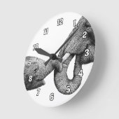 Die Uhr der afrikanischen Elefanten (Winkel)