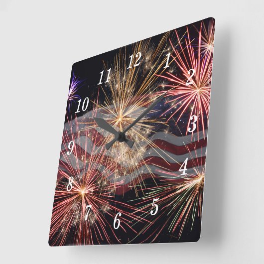 Die Uhr der amerikanischen Mauer (Winkel)