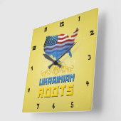 Die Uhr der amerikanischen ukrainischen Roots Wall (Winkel)