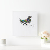 Die Uhr der Dackel (Zuhause)