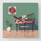 Die Uhr der eleganten Musik (Vorderseite)