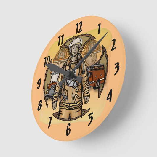 Die Uhr der Feuerwehrmänner (Winkel)