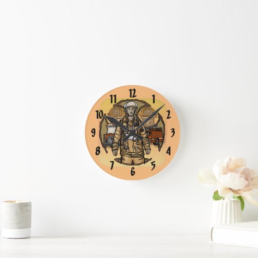 Die Uhr der Feuerwehrmänner (Zuhause)