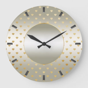 Die Uhr der goldenen Herzen