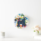 Die Uhr der Gorilla-Mauer (Zuhause)