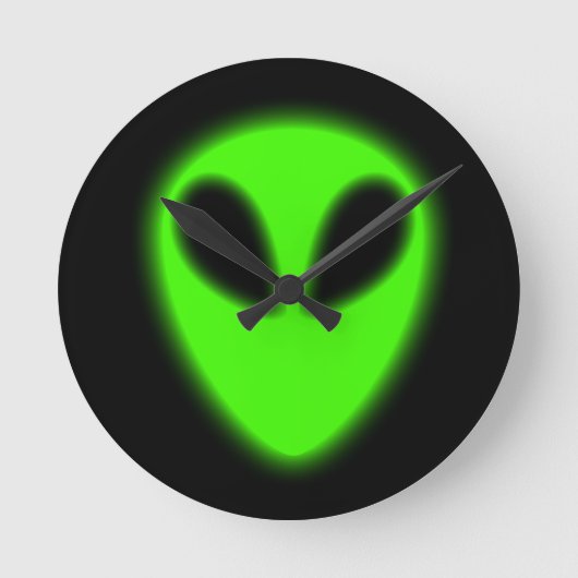 Die Uhr der grünen Alien (Vorderseite)