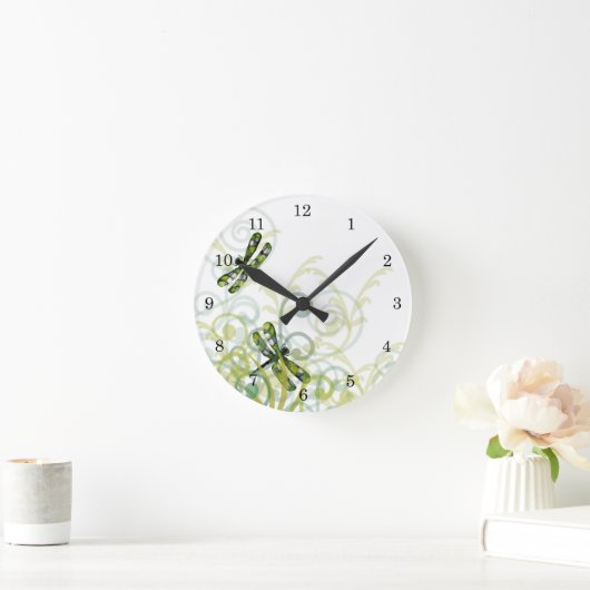 Die Uhr der grünen Libellen (Zuhause)