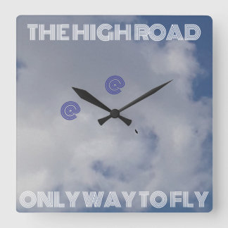 Die Uhr der hohen Straße