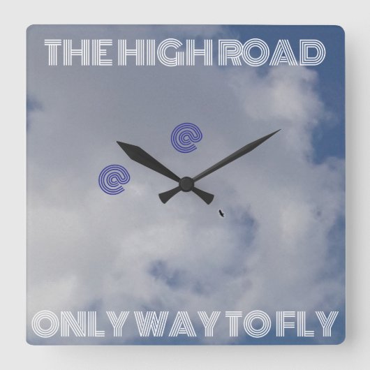 Die Uhr der hohen Straße (Vorderseite)