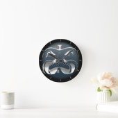 Die Uhr der Stammesuhr nach Kundenwunsch an der Wa (Zuhause)