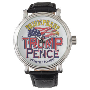 Die Uhr der triumphierenden Trumpf-Pennys-Männer