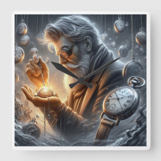 Die Uhr der Uhrmachermauer