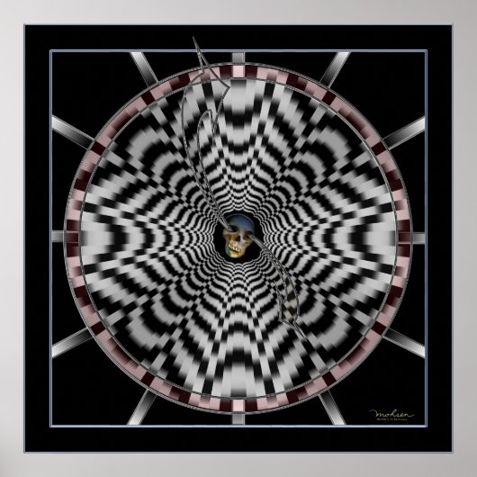 Die Uhr des glatten Peitschens Poster (Vorne)