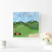 Die Uhr des Golfenden Vaters (Zuhause)