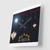 Die Uhr des Neujahrs (Winkel)