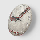 Die Uhr des Sportliebhabers des American Baseball (Winkel)