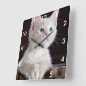 Die Uhr für den benutzerdefinierten Foto mit weiße (Winkel)