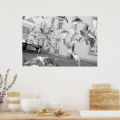 Die Uhr Poster (Küche)