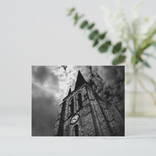 die Uhr Postkarte (Stehend Vorderseite)