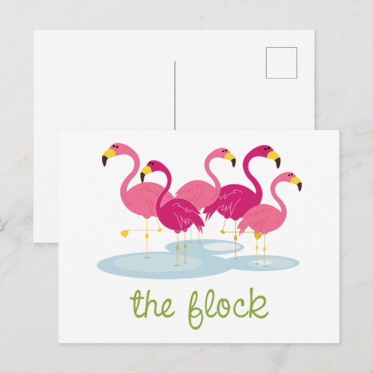 Die Uhr Postkarte (Vorne/Hinten)