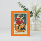 Die Uhr schlägt Mitternacht Postkarte (Stehend Vorderseite)