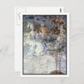 Die Uhr schlägt Mitternacht von Millicent Sowerby Postkarte (Vorne/Hinten)