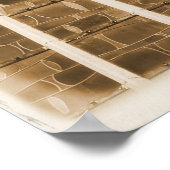 Die Uhr tickt Poster (Ecke)