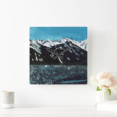 Die Uhr "Wasser und Berge" (Zuhause)