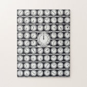 Die Uhren der Welt Puzzle (Vertikal)
