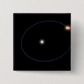 Die Uhrmacherbahn eines Triple-Star-Systems Button (Vorderseite)