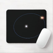Die Uhrmacherbahn eines Triple-Star-Systems Mousepad (Mit Mouse)