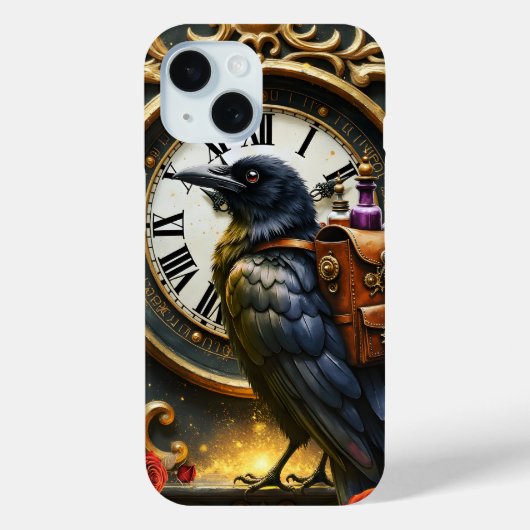 Die Uhrwerkslieferung des Raben Case-Mate iPhone Hülle (Rückseite)