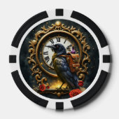 Die Uhrwerkslieferung des Raben  Pokerchips (Vorderseite)