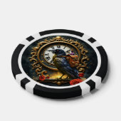 Die Uhrwerkslieferung des Raben  Pokerchips (Einzeln)