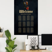 Die Uhrwerkslieferung des Raben Poster (Heimbüro)