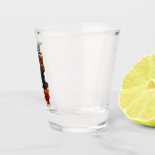 Die Uhrwerkslieferung des Raben Schnapsglas (Rechts)