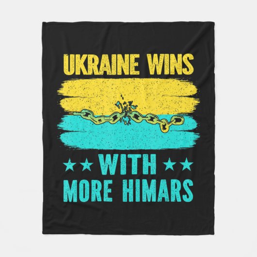 Die Ukraine gewinnt mit mehr Himaren Fleecedecke (Vorderseite)