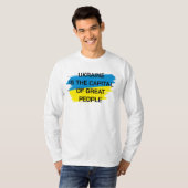 Die Ukraine ist die Hauptstadt des Großen Volkes, T-Shirt (Vorne ganz)
