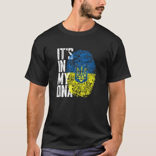 Die Ukraine ist in meiner DNA T-Shirt (Vorderseite)