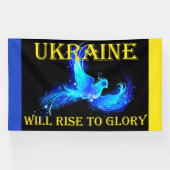 DIE UKRAINE WIRD NACH GLORY BANNER AUFGEHEN (Horizontal)