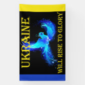 DIE UKRAINE WIRD NACH GLORY BANNER AUFGEHEN (Vertikal)