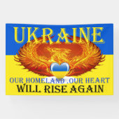 DIE UKRAINE WIRD STEIGEN BANNER (Horizontal)