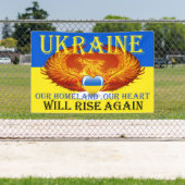 DIE UKRAINE WIRD STEIGEN BANNER (Insitu)