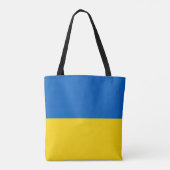 Die ukrainische Flaggentasche Tasche (Rückseite)