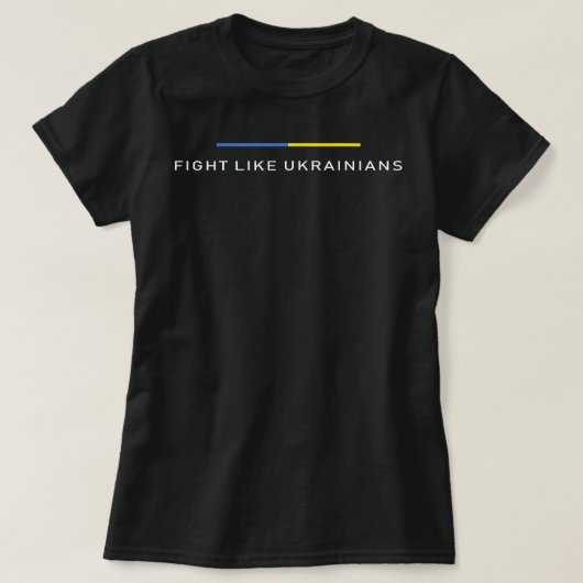 Die ukrainische Zelensky-Ukraine-Armee Grüne Kämpf T-Shirt (Design vorne)