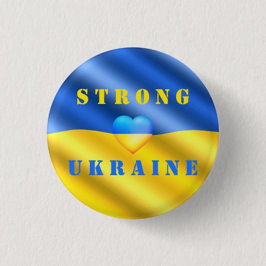 Die ukrainischen Buttons unterstützen die Ukraine  (Vorderseite)