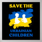 Die ukrainischen Kinder gerettet Poster (Vorne)