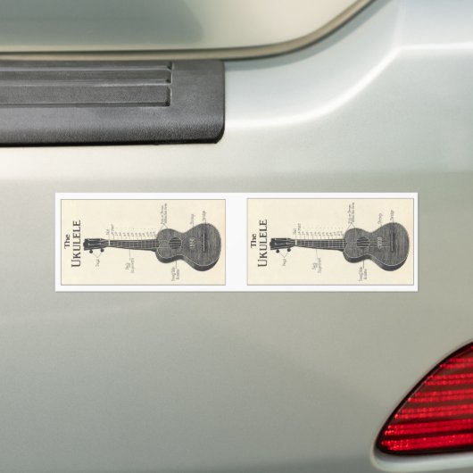 Die ukulele-Aufkleber Autoaufkleber (Auf Auto)