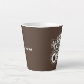 Die ultimative Antwort auf das Leben ist... Tasse (Vorderseite)