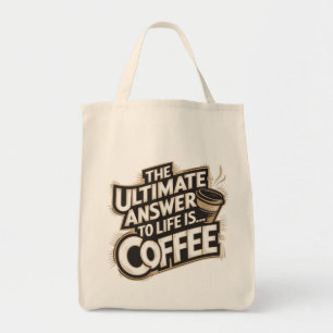 Die ultimative Antwort ist... Coffee Tragetasche
